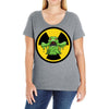 toxic monster Ladies Curvy T-Shirt