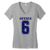 lustiges t shirt mit fun spruch witziges spr&Uuml;che shirt Women's V-Neck T-Shirt