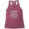 drinking can cause memory loss Racerback Tank