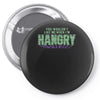 hangry Pin-back button