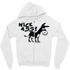 nice ass Zipper Hoodie