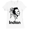 indian warrior fighter Ladies Fitted T-Shirt