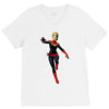 captain marvel V-Neck Tee