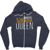 educated natural queen1 Zipper Hoodie