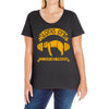 sloths gym   train hard tomorrow Ladies Curvy T-Shirt
