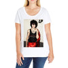 lp laura pergolizzi Ladies Curvy T-Shirt