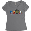 hello avengers Women's Triblend Scoop T-shirt