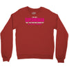 superwoman fighting diabetes Crewneck Sweatshirt