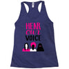 Women's March Hear Our Voice Racerback Tank