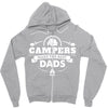 Campers Make the Best Dads Zipper Hoodie