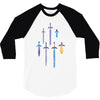 master swords 3/4 Sleeve Shirt