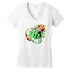 poison heart Women's V-Neck T-Shirt