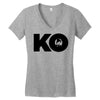 ko Women's V-Neck T-Shirt