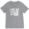 i put out for santa claus V-Neck Tee