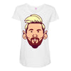 messi Maternity Scoop Neck T-shirt
