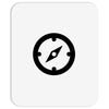 clock black Mousepad