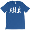 evolution of cricket white silhouette T-Shirt