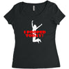 i pooped today Women's Triblend Scoop T-shirt