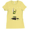 alien movie egg poster Ladies Fitted T-Shirt