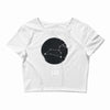 Leo Zodiac Sign Minimal Design Crop Top