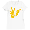 new johnny bravo Ladies Fitted T-Shirt