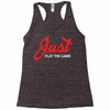 Just Play The Game Racerback Tank