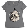 angry ogre. Women's Triblend Scoop T-shirt