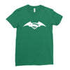dawn of justice Ladies Fitted T-Shirt