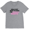 girls just want to have fundamental rights V-Neck Tee