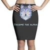 alpha wolf Pencil Skirts