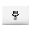 beware i bite Accessory Pouches