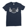 snake couple Ladies Fitted T-Shirt