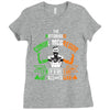 conor mcgregor notorious go to war irish Ladies Fitted T-Shirt