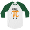 Cutie Pi 3/4 Sleeve Shirt