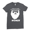 people without beard Ladies Fitted T-Shirt