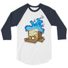 sticker box 3/4 Sleeve Shirt