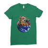 world animal Ladies Fitted T-Shirt