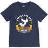 Father and Son Best Friends for Life V-Neck Tee
