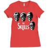 the skulls Ladies Fitted T-Shirt
