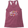 news flash black Racerback Tank