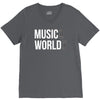 music on world off V-Neck Tee