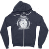 ride springfield monorail Zipper Hoodie