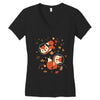 space fox Women's V-Neck T-Shirt