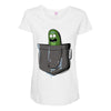 i'm in a pocket Maternity Scoop Neck T-shirt