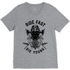 ride fast die young V-Neck Tee