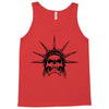 evil skull face Tank Top