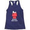 Sleep Big Fan Racerback Tank