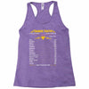 Taurus Facts Zodiac Racerback Tank