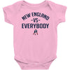 New England VS Everybody Baby Onesie