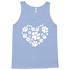 cat love paw Tank Top